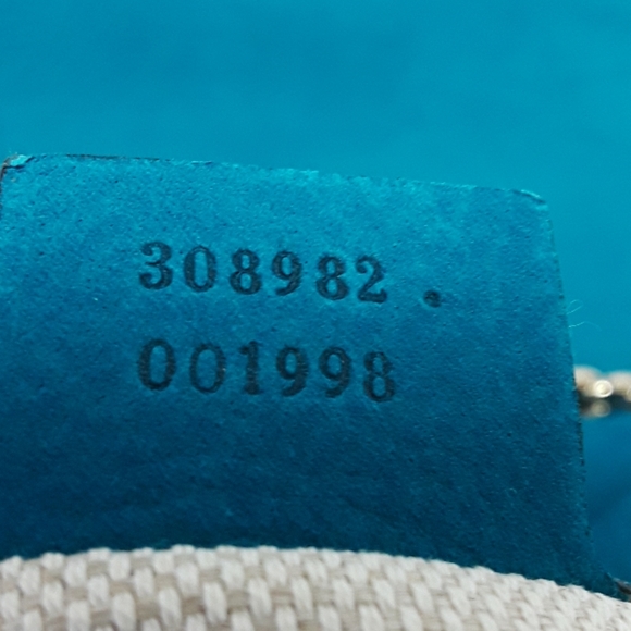 New GUCCI 308982 suede Chain Strap shoulder bag - Picture 7 of 8